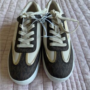 Michael Kors Logo Sneakers | Size 7M | New Without Box